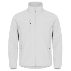 CLIQUE CLASSIC SOFTSHELL JACKET WHITE