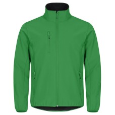 CLIQUE CLASSIC SOFTSHELL JACKET APPLE GREEN