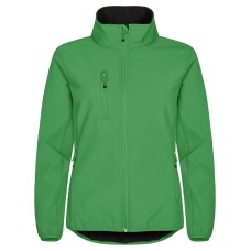 CLIQUE CLASSIC SOFTSHELL JACKET WOMEN APPLE GREEN