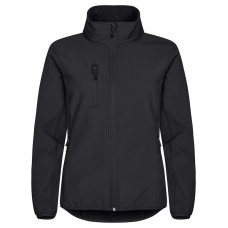 CLIQUE CLASSIC SOFTSHELL JACKET WOMEN BLACK