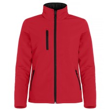 CLIQUE PADDED SOFTSHELL JACKET WOMEN RED