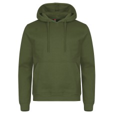 CLIQUE MIAMI HOODY MILITARY GREEN