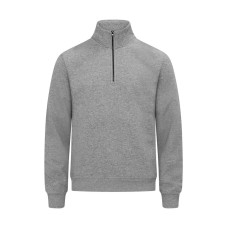 CLIQUE MIAMI HALF ZIP GREY MELANGE