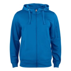 CLIQUE BASIC ACTIVE HOODY FZ ROYAL BLUE