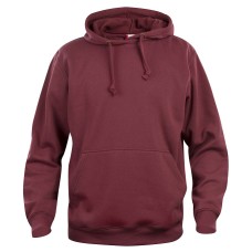 CLIQUE BASIC HOODY BURGUNDY
