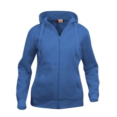 CLIQUE BASIC HOODY FULL ZIP WOMEN ROYAL BLUE