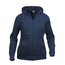 CLIQUE BASIC HOODY FULL ZIP WOMEN DARK NAVY