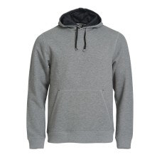 CLIQUE CLASSIC HOODY GREY MELANGE