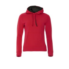 CLIQUE CLASSIC HOODY WOMEN RED