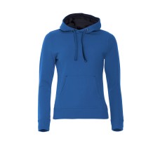 CLIQUE CLASSIC HOODY WOMEN ROYAL BLUE