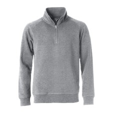 CLIQUE CLASSIC HALF ZIP GREY MELANGE