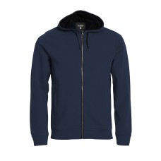 CLIQUE CLASSIC HOODY FULL ZIP DARK NAVY