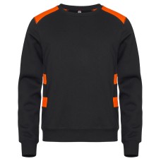 CLIQUE AMBITION ROUNDNECK VISIBILITY ORANGE