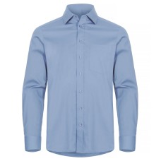 CLIQUE STRETCH SHIRT L/S LIGHT BLUE