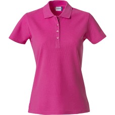 CLIQUE BASIC POLO WOMEN BRIGHT CERISE