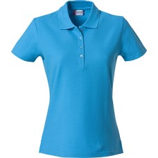 CLIQUE BASIC POLO WOMEN TURQUOISE