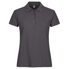 CLIQUE BASIC POLO WOMEN METAL GREY