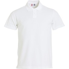 CLIQUE BASIC POLO S/S JUNIOR WHITE