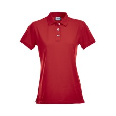 CLIQUE STRETCH PREMIUM POLO WOMEN RED
