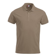 CLIQUE CLASSIC LINCOLN S/S POLO CAFFE LATTE