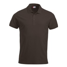 CLIQUE CLASSIC LINCOLN S/S POLO DARK MOCCA