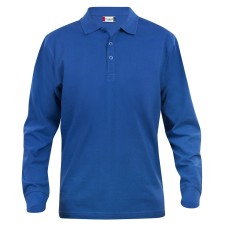 CLIQUE CLASSIC LINCOLN L/S POLO ROYAL BLUE