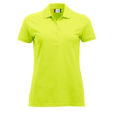 CLIQUE CLASSIC MARION S/S POLO VISIBILITY GREEN