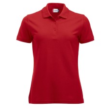 CLIQUE MANHATTAN WOMEN POLO RED