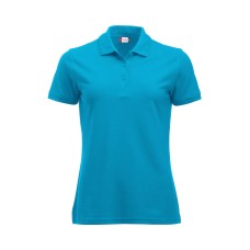 CLIQUE MANHATTAN WOMEN POLO TURQUOISE