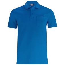 CLIQUE BASIC POLO W. POCKET ROYAL BLUE