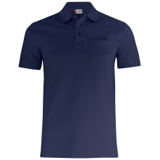 CLIQUE BASIC POLO W. POCKET DARK NAVY
