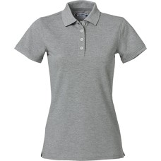 CLIQUE HEAVY PREMIUM POLO WOMEN GREY MELANGE