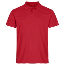 CLIQUE SINGLE JERSEY POLO RED