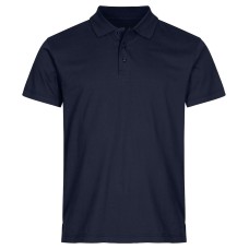 CLIQUE SINGLE JERSEY POLO DARK NAVY