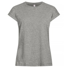 CLIQUE FASHION TOP WOMEN GREY MELANGE