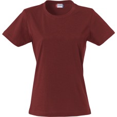 CLIQUE BASIC-T WOMEN BURGUNDY