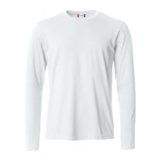CLIQUE BASIC-T L/S WHITE