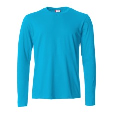 CLIQUE BASIC-T L/S TURQUOISE
