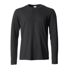 CLIQUE BASIC-T L/S BLACK