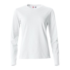 CLIQUE BASIC-T L/S WOMEN WHITE
