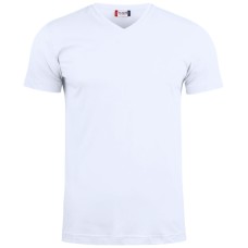 CLIQUE BASIC-T V-NECK WHITE