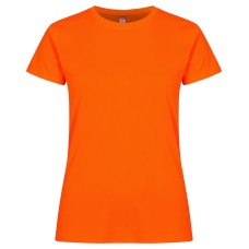 CLIQUE BASIC ACTIVE-T WOMEN VISIBILITY ORANGE