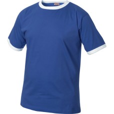 CLIQUE NOME T-SHIRT ROYAL BLUE/WHITE