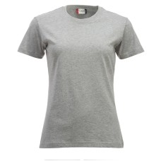 CLIQUE NEW CLASSIC-T WOMEN GREY MELANGE
