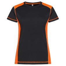 CLIQUE AMBITION-T WOMEN VISIBILITY ORANGE