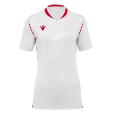 ALYA WOMAN SHIRT WHT/RED SS