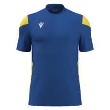 POLIS SHIRT ROY/YEL SS