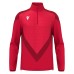 ANDUIN 1/4 ZIP TOP RED/DRED