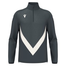 ANDUIN 1/4 ZIP TOP ANT/OFFW