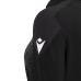 ANORA WMN 1/4 ZIP TOP BLK/DGRY